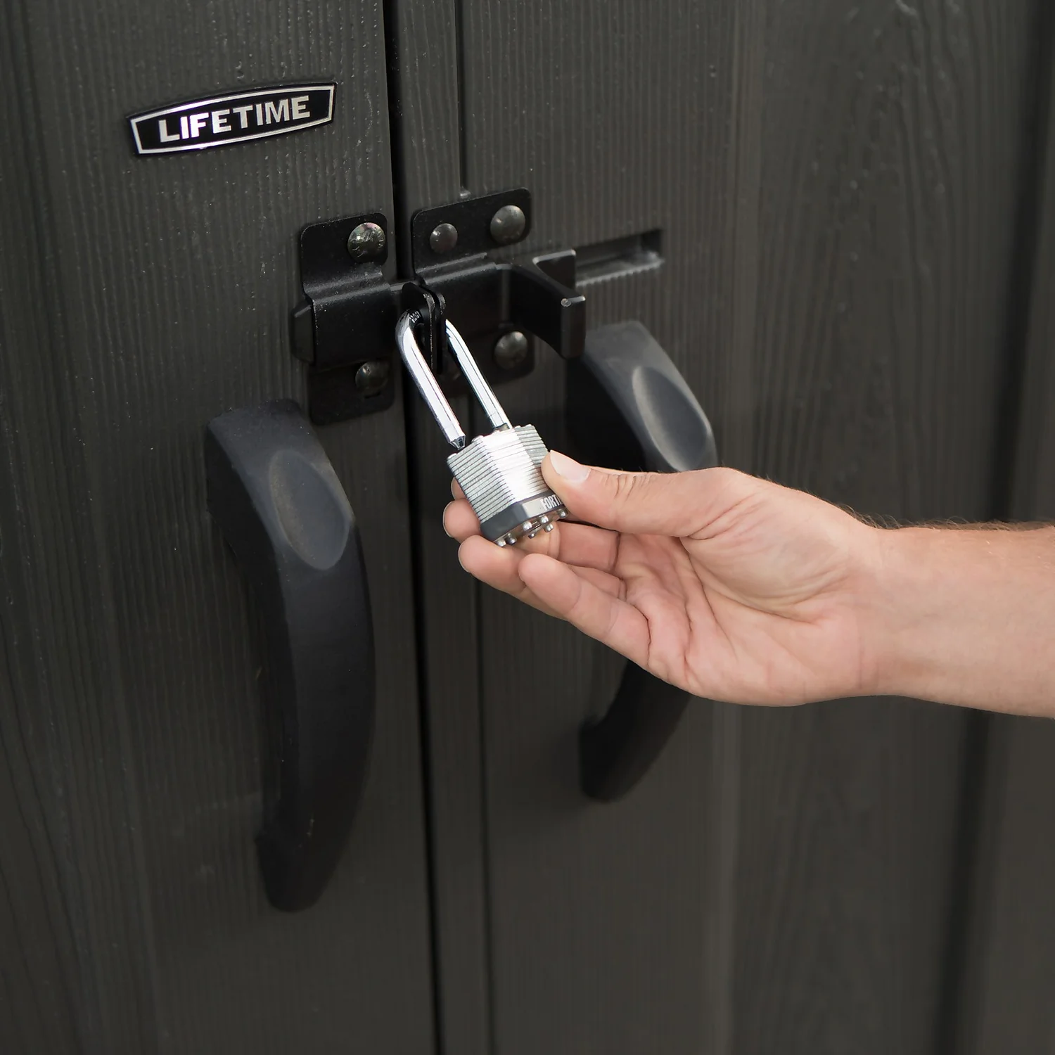 Lifetime Plastic Outdoor Storage Shed - 8x7.5ft 10 Lifetime Plastic Outdoor Storage Shed - 8x7.5ft - Image 8