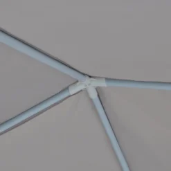 Gazebo With Side Panels - Grey -Elise Bloom 13884308 1705023690910427