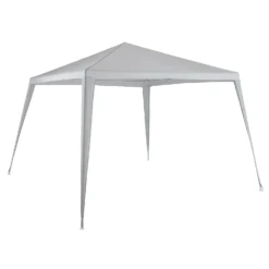 Gazebo With Side Panels - Grey -Elise Bloom 13884308 2785023690861332
