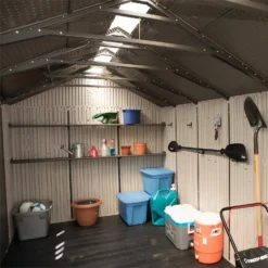 Lifetime 17.5 X 8ft Dual Entry Outdoor Storage Shed - Installation Included 12 Lifetime 17.5 X 8ft Dual Entry Outdoor Storage Shed - Installation Included -Elise Bloom 13911315 1714978027846053
