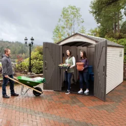 Lifetime 7 X 12ft Outdoor Storage Shed - Installation Included 14 Lifetime 7 X 12ft Outdoor Storage Shed - Installation Included -Elise Bloom 13911317 1474978028035020