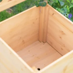 Homebase Wooden Garden Arched Trellis With Planters 14 Homebase Wooden Garden Arched Trellis With Planters -Elise Bloom 13967032 1055014369323618