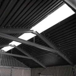 Lifetime 7x7ft Outdoor Storage Shed - Rough-Cut Grey 18 Lifetime 7x7ft Outdoor Storage Shed - Rough-Cut Grey -Elise Bloom 13997403 1605000055011244