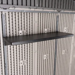 Lifetime 7x7ft Outdoor Storage Shed - Rough-Cut Grey 20 Lifetime 7x7ft Outdoor Storage Shed - Rough-Cut Grey -Elise Bloom 13997403 5775000055102387