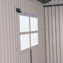 Lifetime 7x7ft Outdoor Storage Shed - Beige 17 Lifetime 7x7ft Outdoor Storage Shed - Beige -Elise Bloom 13997407 1124999834936641