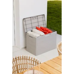 Toomax Garden Storage Box 160L - Warm Grey -Elise Bloom 13997480 1085004537305487