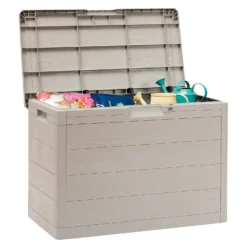 Toomax Garden Storage Box 160L - Warm Grey -Elise Bloom 13997480 1115004537171423