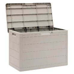 Toomax Garden Storage Box 160L - Warm Grey -Elise Bloom 13997480 1205004537146376
