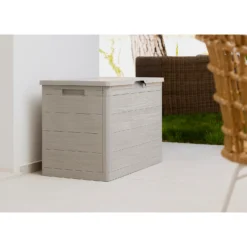 Toomax Garden Storage Box 160L - Warm Grey -Elise Bloom 13997480 6735004537331098