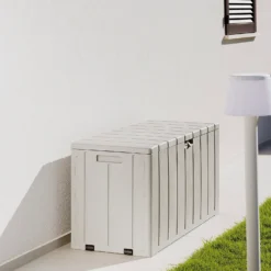 Toomax Bravo Garden Storage Box 270L - Warm Grey 19 Toomax Bravo Garden Storage Box 270L - Warm Grey -Elise Bloom 13997481 1325004537305337