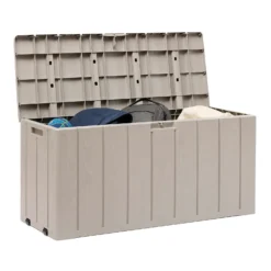 Toomax Bravo Garden Storage Box 270L - Warm Grey 14 Toomax Bravo Garden Storage Box 270L - Warm Grey -Elise Bloom 13997481 5245004537169884