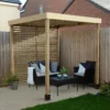 Forest Garden Modular Pergola With 1 Side Panel Pack 1 Forest Garden Modular Pergola With 1 Side Panel Pack -Elise Bloom 14013376 1285004288878097
