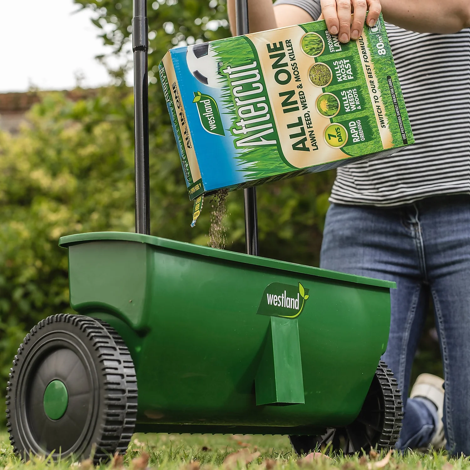 Aftercut All In One Lawn Feed, Weed & Moss Killer 80m² Box 4 Aftercut All In One Lawn Feed, Weed & Moss Killer 80m² Box - Image 2
