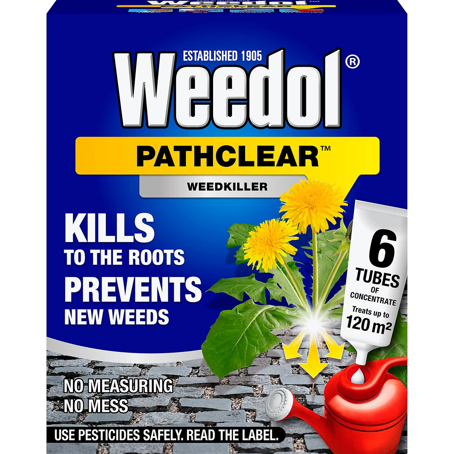 Weedol Pathclear 6 Liquid Concentrate Tubes 3 Weedol Pathclear 6 Liquid Concentrate Tubes