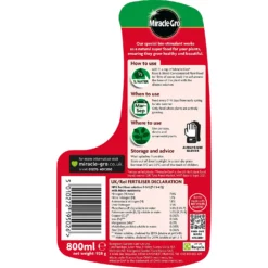 Miracle-Gro Rose & Shrub Concentrated Liquid Plant Food 800ml -Elise Bloom 14014514 2095034803271522