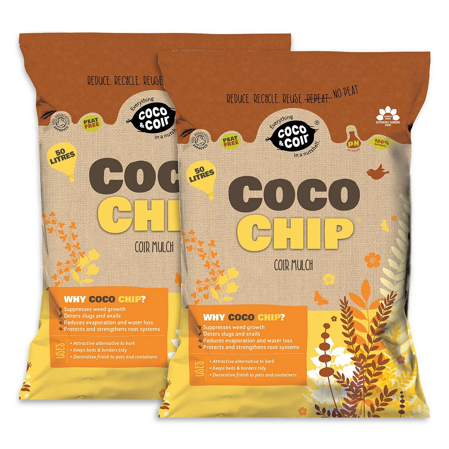 Coco & Coir Coco Chip - 50L 3 Coco & Coir Coco Chip - 50L